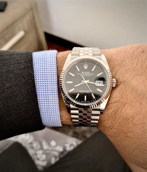 rolex datejust 36 best proce|Rolex Datejust 36mm on wrist.